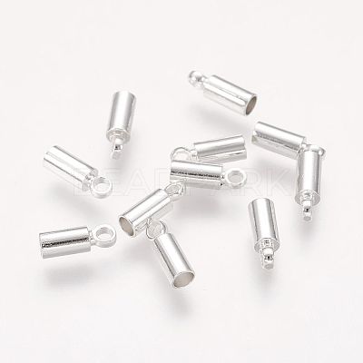 Brass Cord Ends KK-H731-S-NF-1