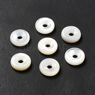 Natural White Shell Beads SHEL-G014-11B-1
