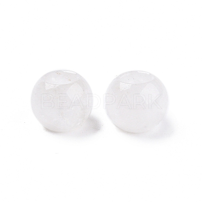 Natural Quartz Crystal European Beads X-G-T092-10mm-24-1