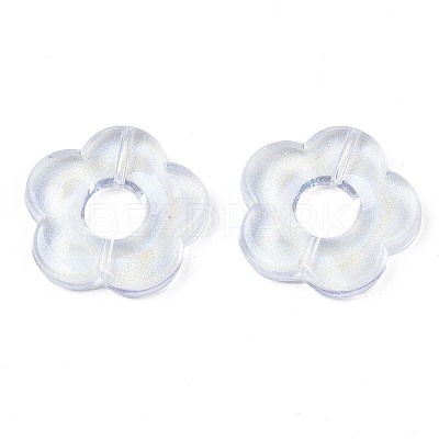 Transparent Acrylic Beads X-OACR-N008-069B-01-1