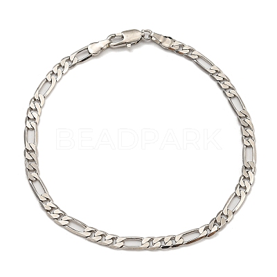 Brass Figaro Chain Bracelets & Necklaces for Women NJEW-U011-11P-1