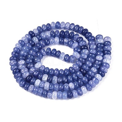 Glass Beads Strands GLAA-N059-5x8mm-18-1