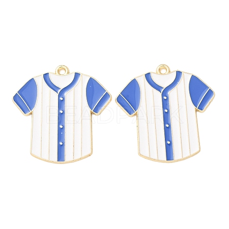 Baseball Alloy Enamel Pendants AL-CBA2679-07E-G02-1