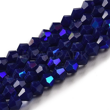 Opaque Solid Color Imitation Jade Glass Beads Strands LS-EGLA-A039-P4mm-L10-1