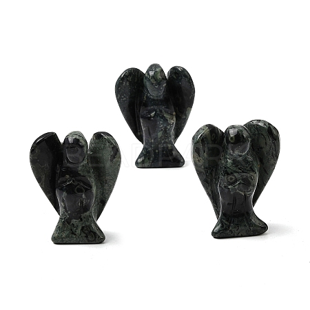 Natural Rhyolite Jasper Angel Figurine DJEW-N006-01A-33-1