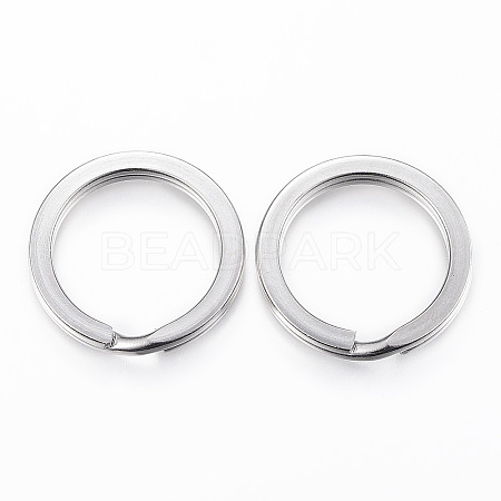 Tarnish Resistant 304 Stainless Steel Split Key Rings LS-STAS-P177-1.8x30mm-P-1