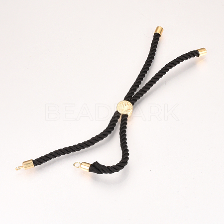 Nylon Cord Bracelet Making MAK-S058-01G-1