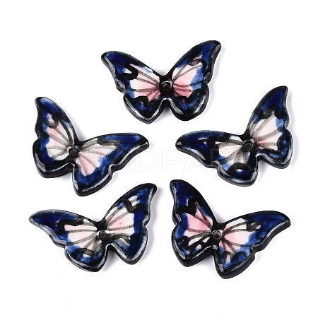Handmade Porcelain Beads PORC-Q008-02I-1
