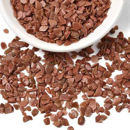 Synthetic Goldstone Beads G-O103-06-1