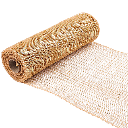 PP Christmas Poly Mesh Ribbon Rolls for DIY Christmas Projects Wreaths Party Decorations Packaging Crafts AJEW-WH20006-134C-1