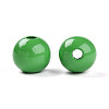 Painted Natural Wood Beads WOOD-A018-16mm-07-2