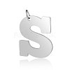 Tarnish Resistant 201 Stainless Steel Pendants STAS-S105-T585S-S-1