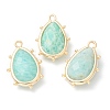 Natural Amazonite Pendants G-B009-02G-D-1