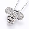 304 Stainless Steel Pendant Necklaces NJEW-H486-10P-1