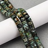 Natural African Turquoise(Jasper) Beads Strands G-Z006-C40-1