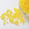 Eco-Friendly Transparent Acrylic Beads PL733-6-1