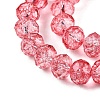 Transparent Glass Beads Strands X-GLAA-T023-8mm-A13-3