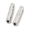 Non-Tarnish 304 Stainless Steel Tube Beads STAS-G310-37A-P-2