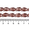 Transparent Glass Beads Strands EGLA-N013-T8mm-D02-4