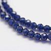 Synthetic Gemstone Beads Strands G-K182-2mm-27-3