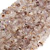 Natural Purple Rutilated Quartz Beads Strands GG-CBAE051-A02-01-2