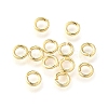 Brass Open Jump Rings KK-V007-004G-03-1