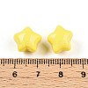 Opaque Acrylic Beads SACR-T017-37B-3
