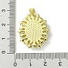 Eco-Friendly Brass Pendants KK-A204-02A-01G-3
