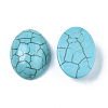Synthetic Turquoise Cabochons X-TURQ-S291-01D-01-1