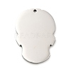 Printed 201 Stainless Steel Sugar Skull Pendants STAS-E174-01P-03-3
