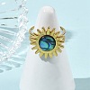 Stainless Steel Cuff Open Rings RJEW-JR01077-02-2