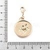 Tarot Alloy Enamel Pendant Decoration LS-HJEW-P021-01B-G-3