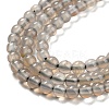 Natural Grey Agate Beads Strands G-Q004-B01-02-4