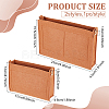 2Pcs 2 Style Wool Felt Bag Organizer Inserts FIND-WR0007-41A-2