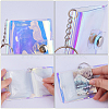 2 Inch Mini Laser PVC Photo Album with Ring Clasps AJEW-WH0248-398B-5