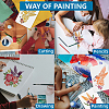 1 Set PET Hollow Out Drawing Painting Stencils DIY-MA0004-76A-6