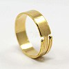 DIY Jewelry Adjustable Finger Rings Components Iron Ring Findings IFIN-M003-01G-NF-2