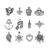 100Pcs 100 Style Tibetan Style Alloy Pendants FIND-YW0001-48-4