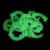 Luminous Transparent Acrylic Beads LACR-S001-10-3