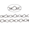 Alloy Teardrop with Twining Chains LCHA-T001-12P-2