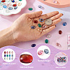 Cheriswelry 120Pcs 12 Colors Transparent Resin Cabochons CRES-CW0001-03-13