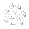 Tarnish Resistant 304 Stainless Steel Leverback Earring Findings X-STAS-E007-2-1