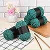 5Pcs Polyester Yarn for Knitting & Crochet YCOR-SZ0001-03K-4