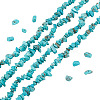 ARRICRAFT 4 Strands Natural Turquoise Chip Beads Strands G-AR0005-52-1