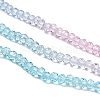 Transparent Painted Glass Beads Strands DGLA-A034-T2mm-A22-4