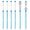 4Pcs DIY Alloy Beadable Crochet Hooks AJEW-TA0003-50E-1