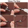Alloy Bolo Tie Slide Clasps DIY-PH0022-64-4