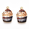 Printed Alloy Pendants ENAM-N056-202B-2