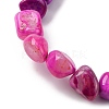 Natural Agate Beads Strands G-RM241227-04-3