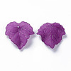 Autumn Theme Transparent Frosted Acrylic Pendants X-PAF002Y-26-2